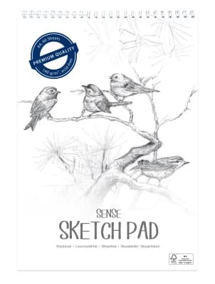 SENSE ARTIST SKETCHBLOK A4 140 G / 60 BL. FSC 