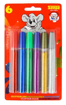 GLITTERLIM 15 ML 6 STK.