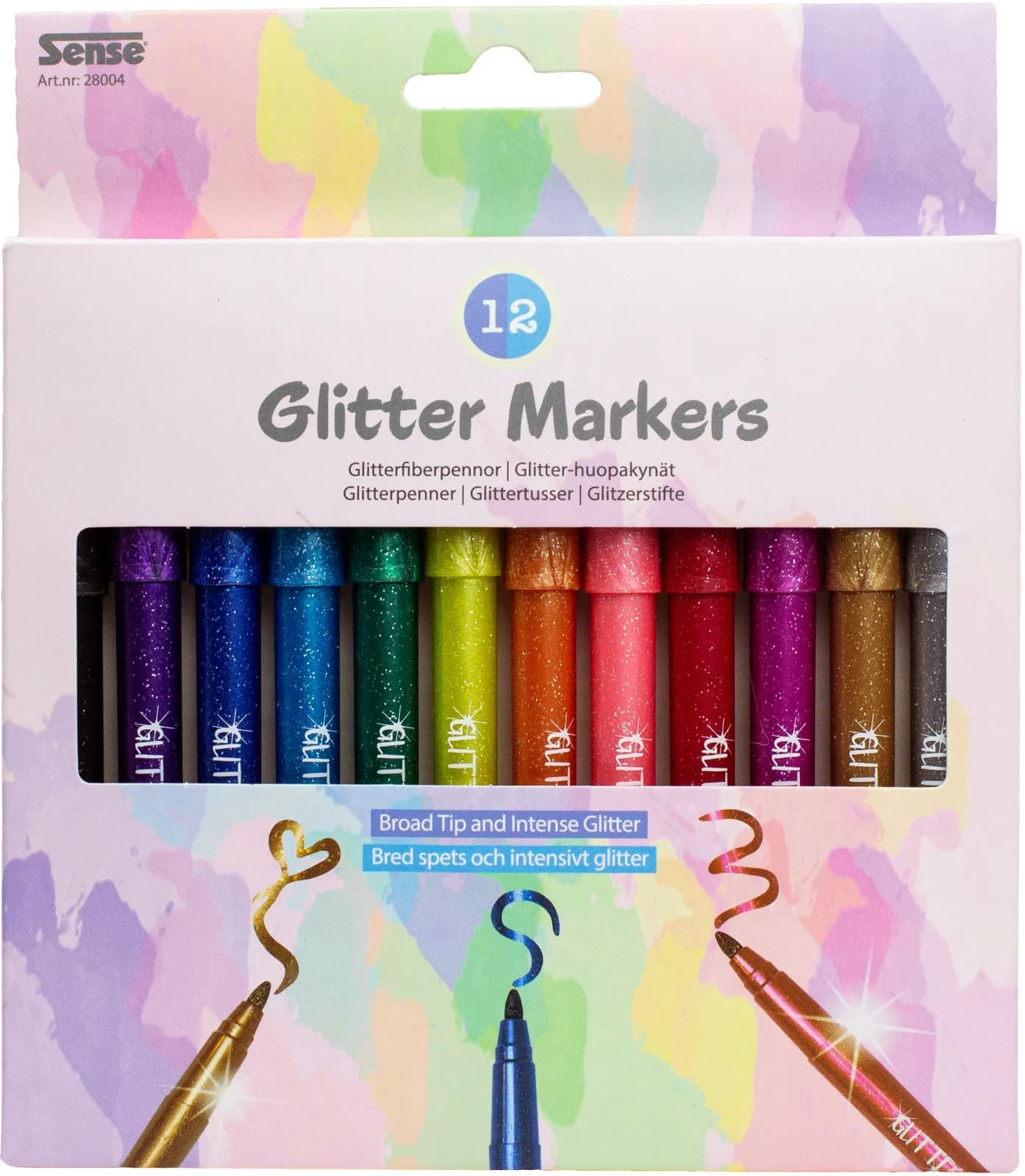 GLITTERTUSSER 12 STK.
