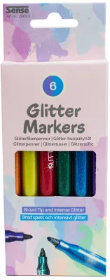 GLITTERTUSSER 6 STK.