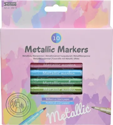 METALIC TUSSER 10 STK. 