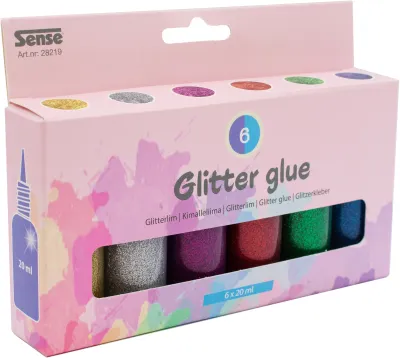 GLITTERLIM I FL. 6 STK.