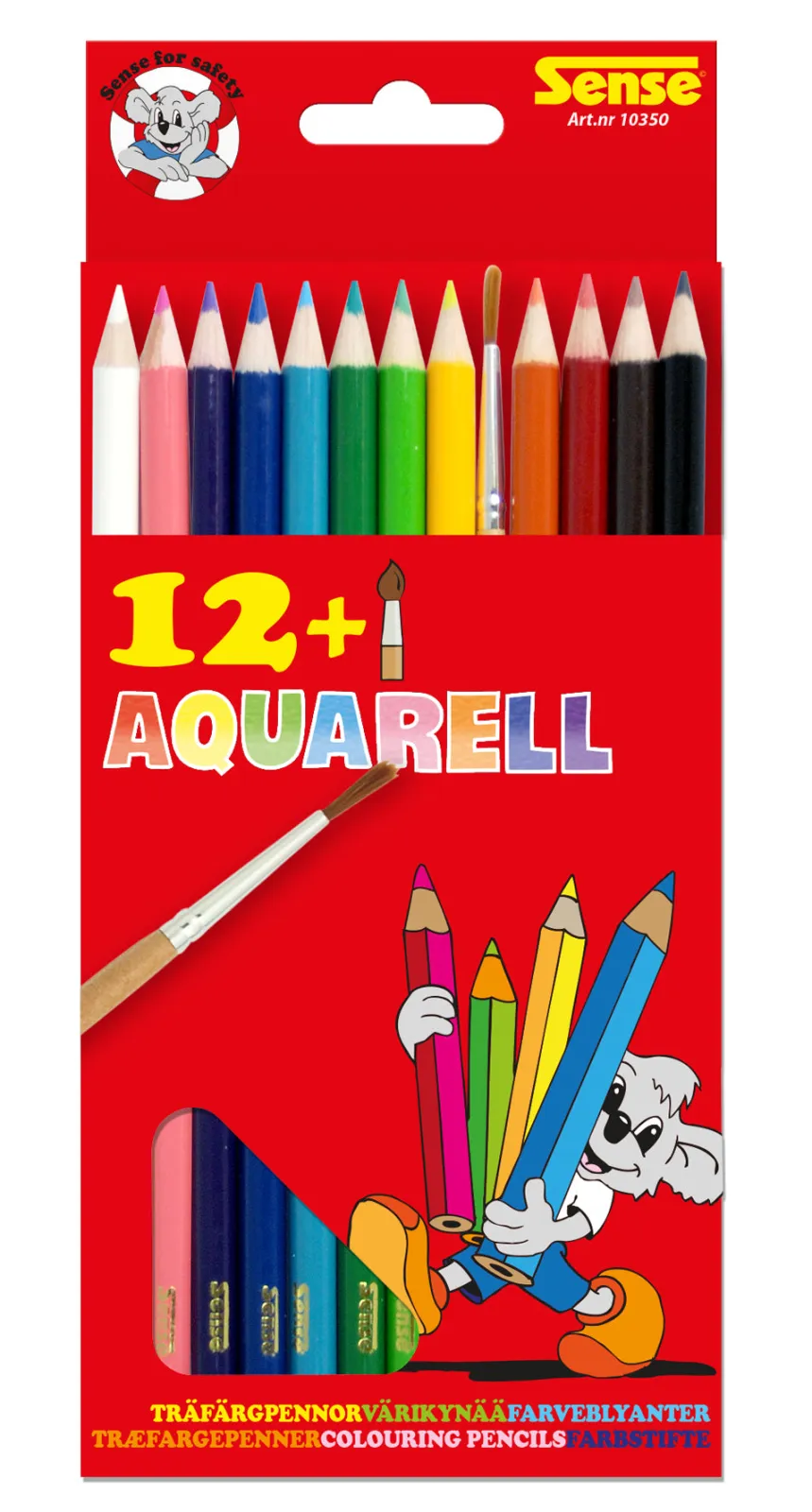FARVEBLYANTER AKVAREL 12 STK.