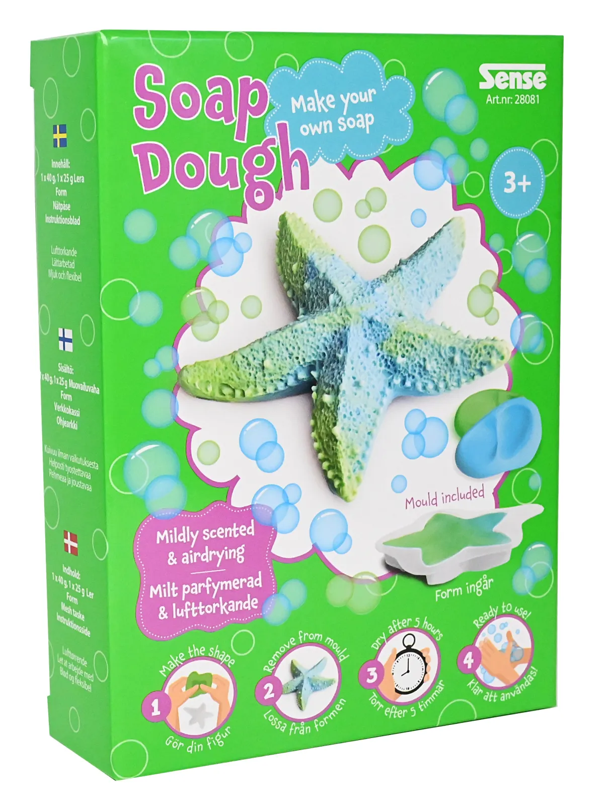 SOAP DOUGH MEDIUM SØSTJERNE