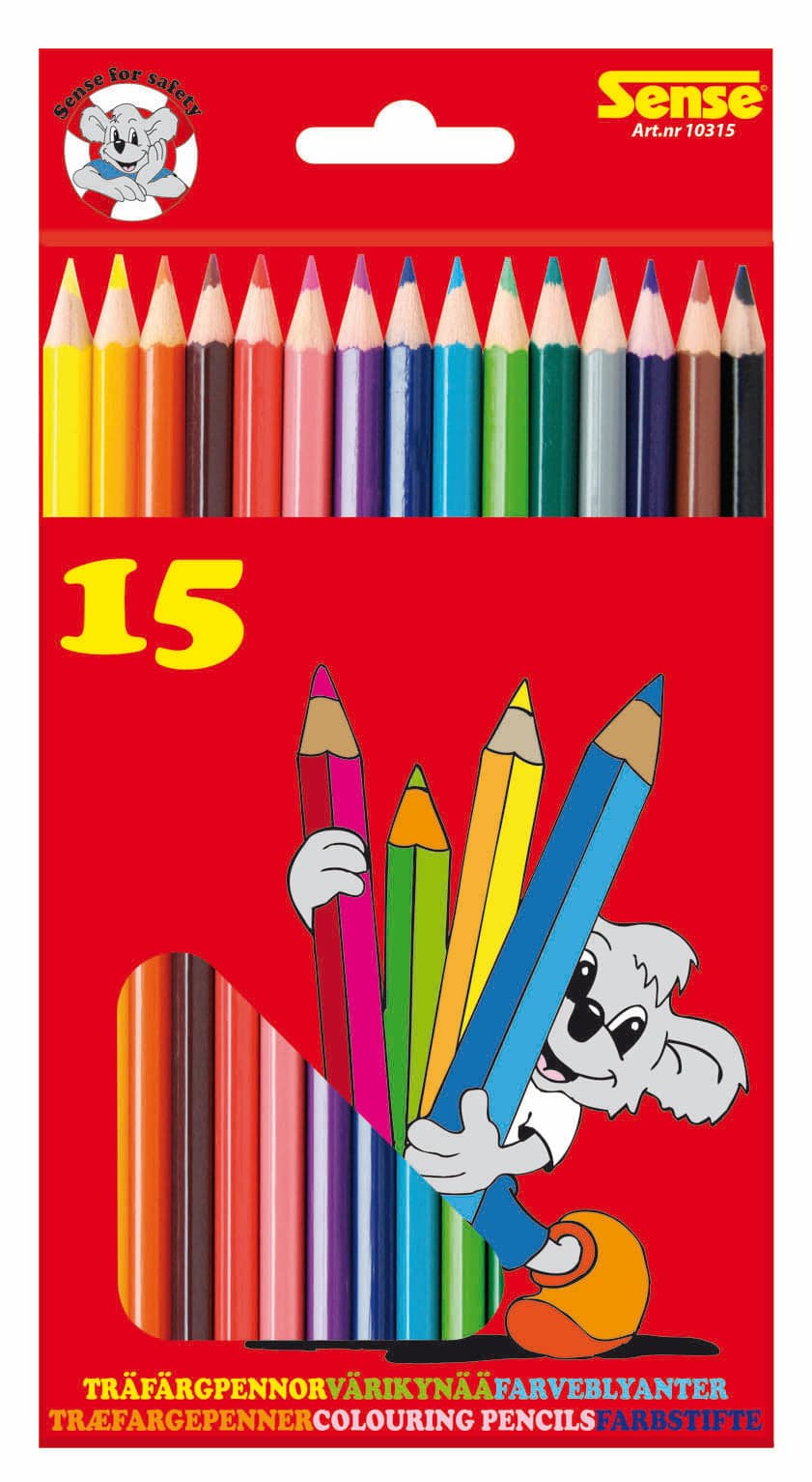 FARVEBLYANTER 15 STK.