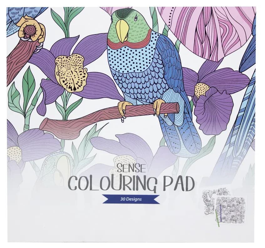 SENSE ARTIST COLORINGPAD / MINDFULLNES 30 BLADE