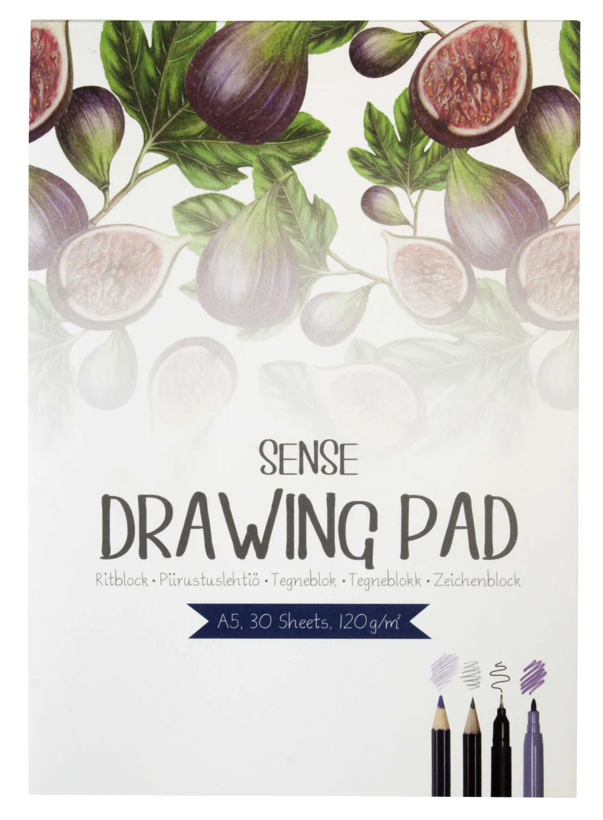 SENSE ARTIST KUNSTNERBLOK A5 120 G / 30 BL. FSC