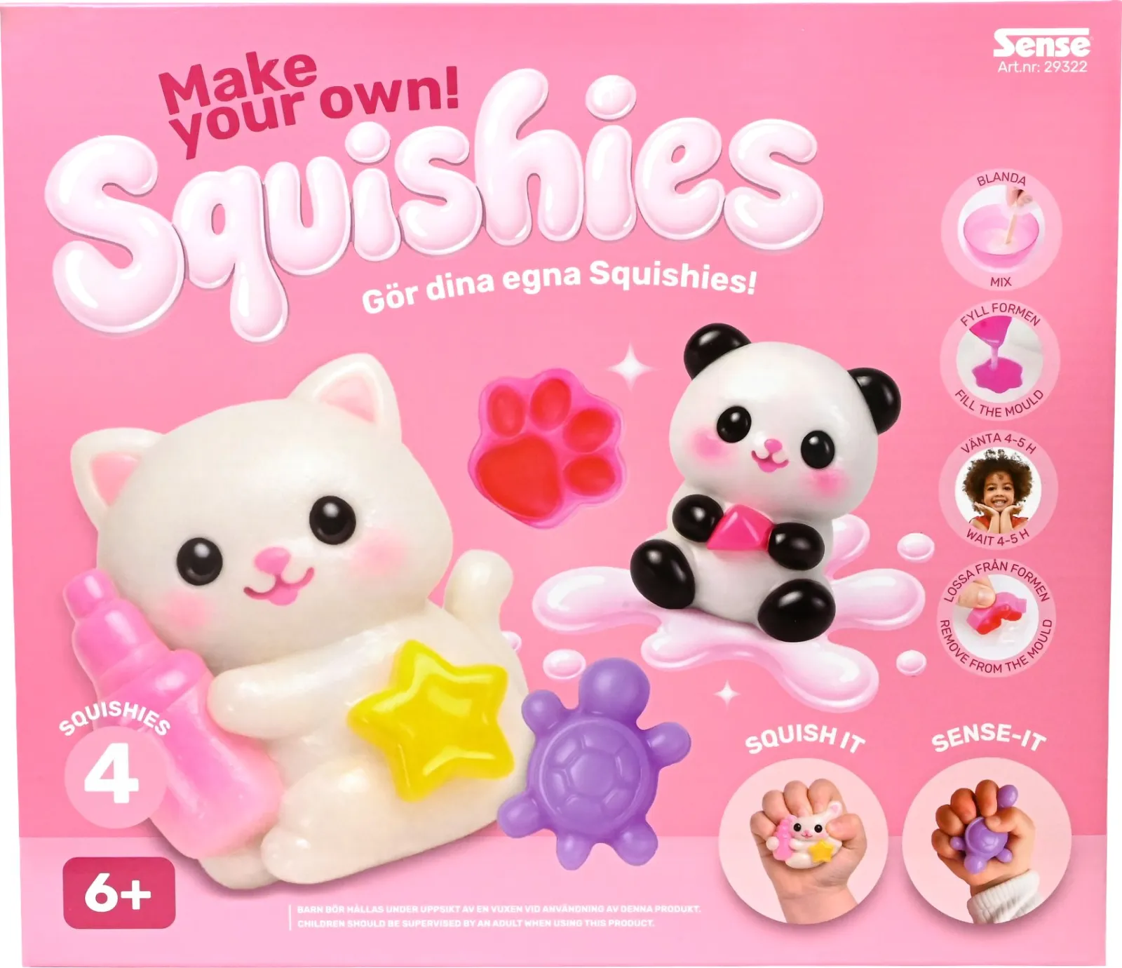 LAV SELV SQUISHIES STOR GAVESÆT