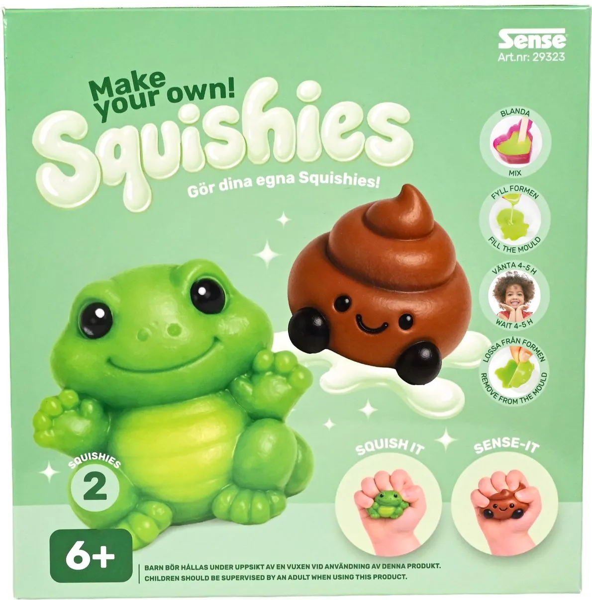 LAV SELV SQUISHIES MELLEM COOL