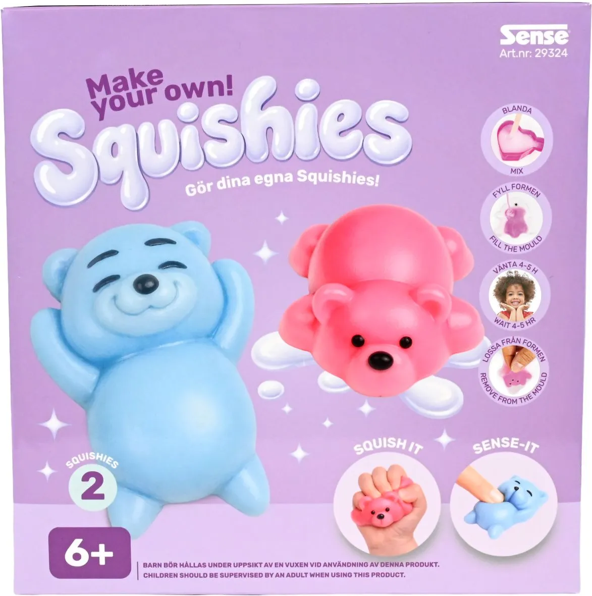 LAV SELV SQUISHIES MELLEM SØD