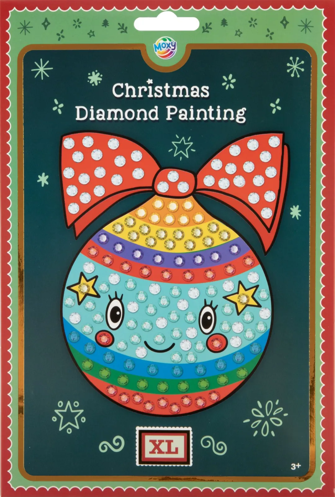 XMAS DIAMOND PAINTING A5 XL STEN 2 ASS