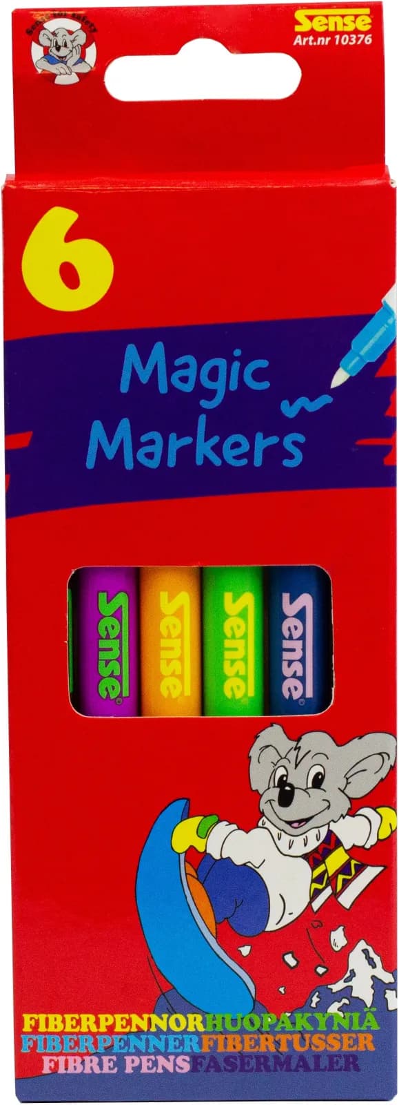 MAGIC MARKERES 6 STK.